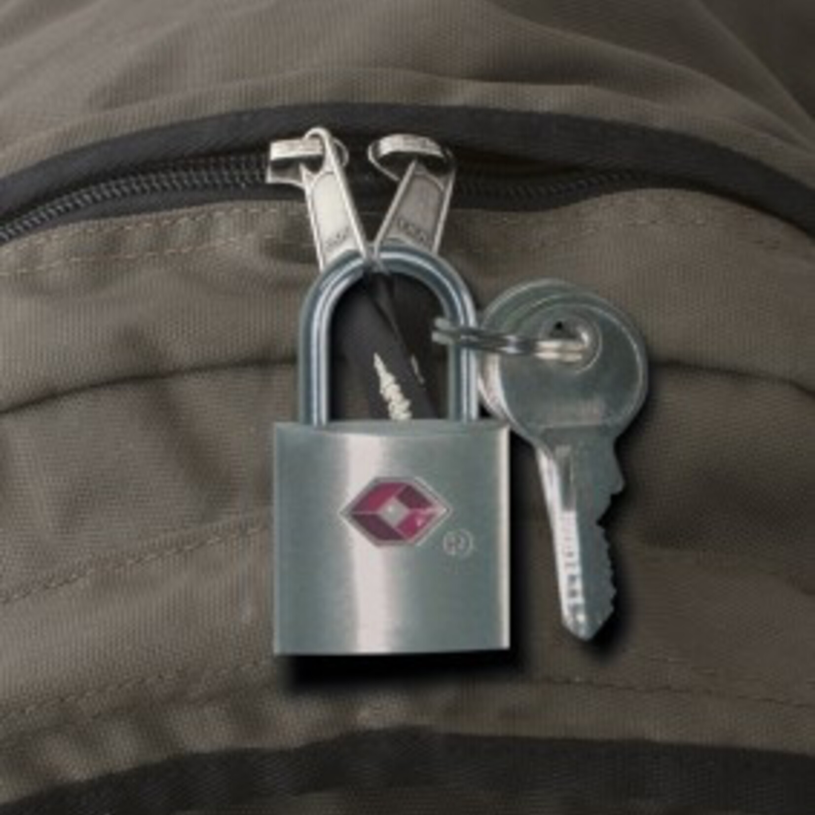 Travelsafe TSA reisslotjes - set van 2 - geschikt voor ritsen