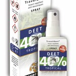 Travelsafe TravelDEET - 40% Spray - 60ml - tropical muggenspray
