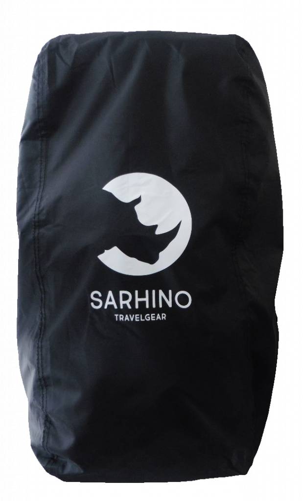 Kietelen Informeer Knikken Sarhino Shield M flightbag en regenhoes 50-70l - zwart | Backpackspullen.nl