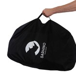 Sarhino Shield L 80-100l flightbag en regenhoes - zwart