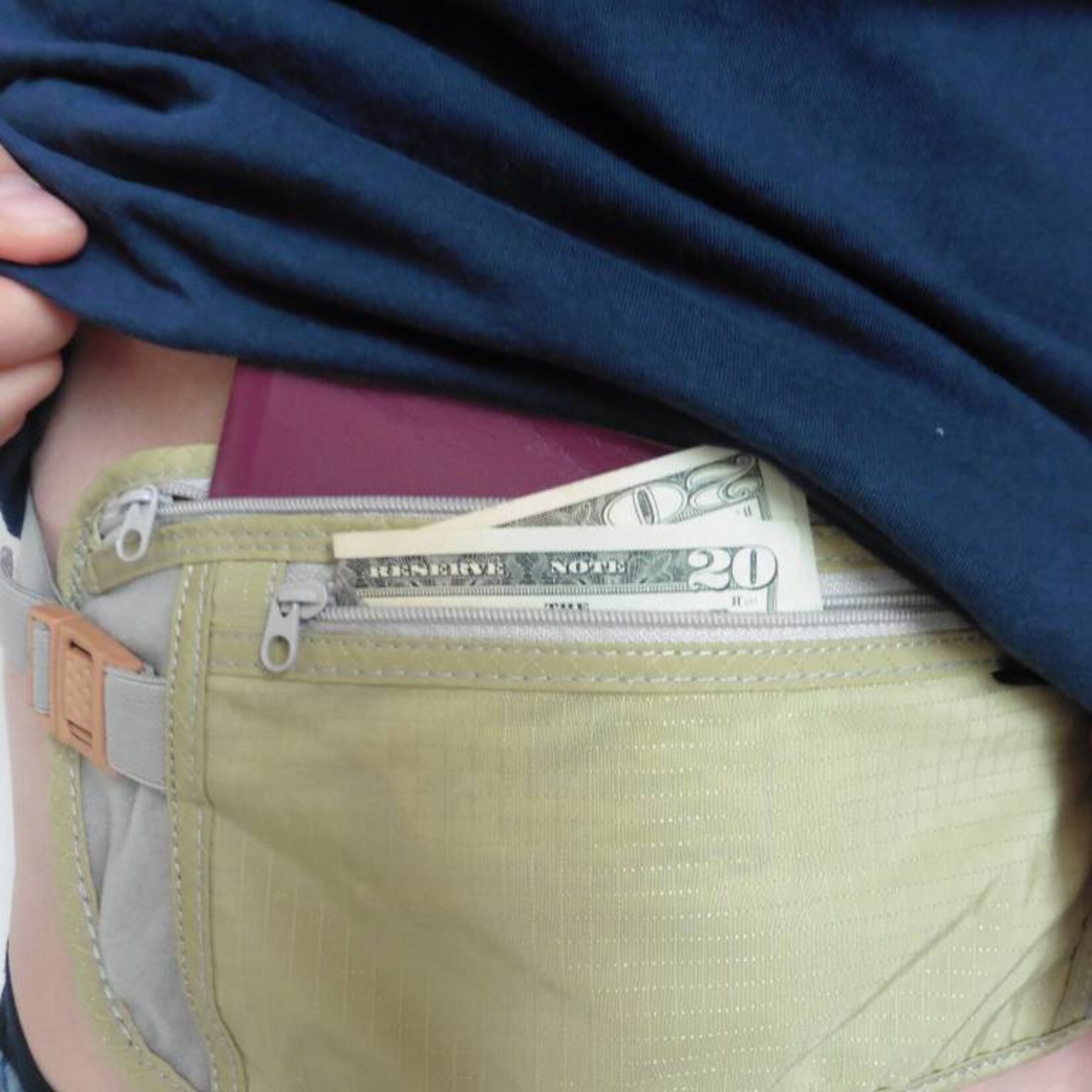 Highlander Moneybelt - veilige reisportemonnee - beige