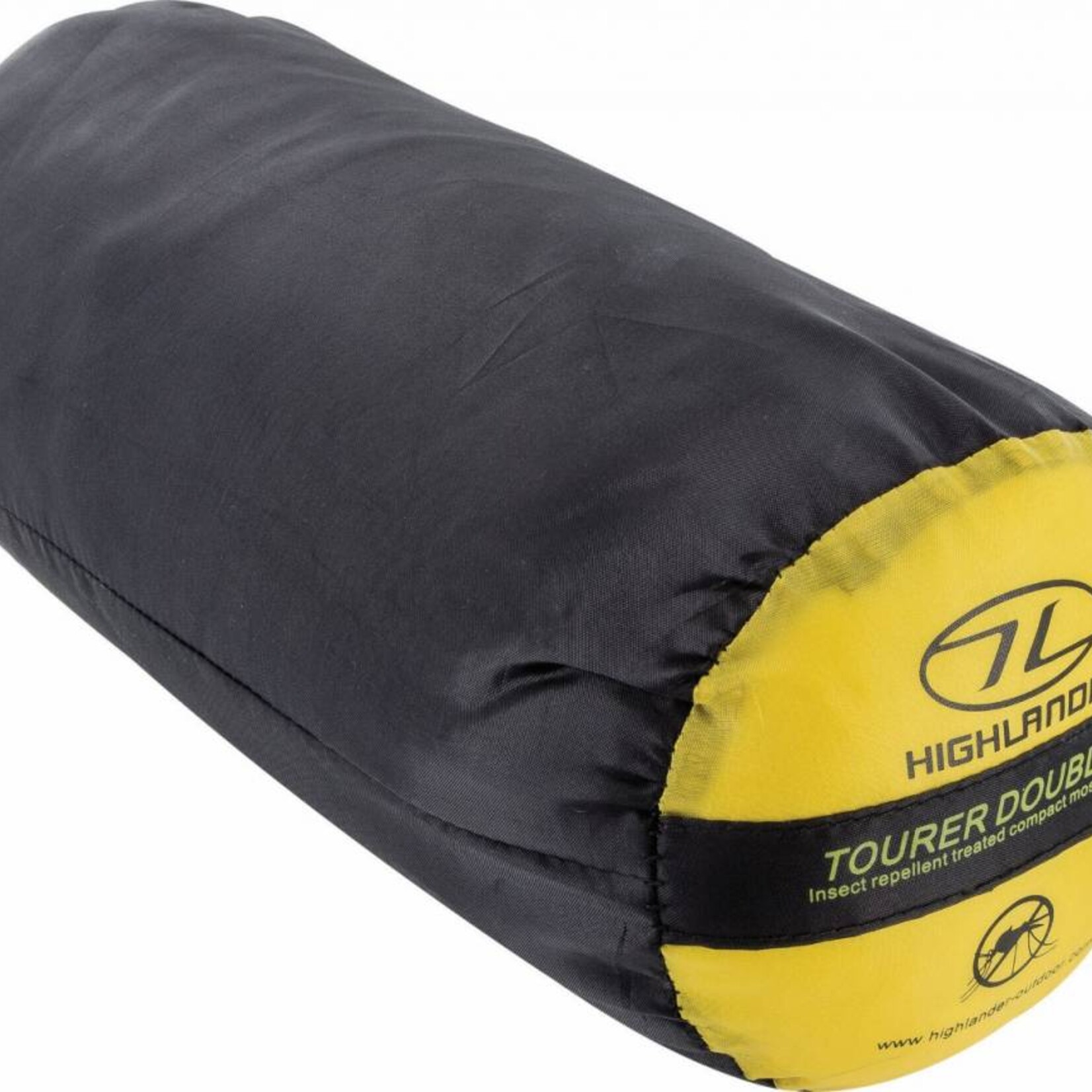 Highlander Tourer - 2 persoons reisklamboe - geïmpregneerd muskietennet - wit