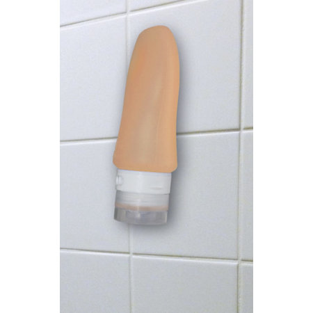 Travelsafe Squeeze Bottle 89 ml siliconen reisflesje - oranje