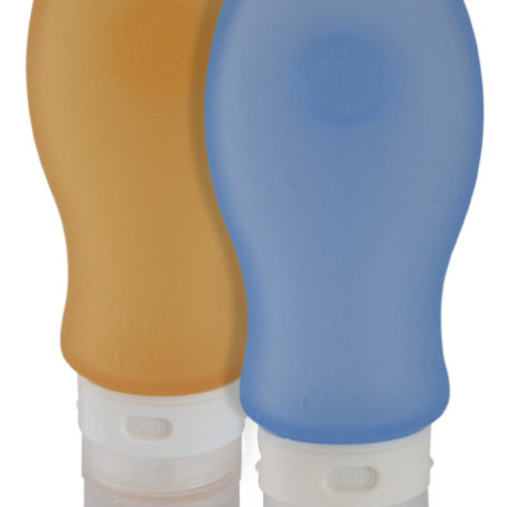 Travelsafe Squeeze Bottle 89 ml siliconen reisflesje - oranje