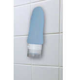 Travelsafe Squeeze Bottle 89 ml siliconen reisflesje - blauw