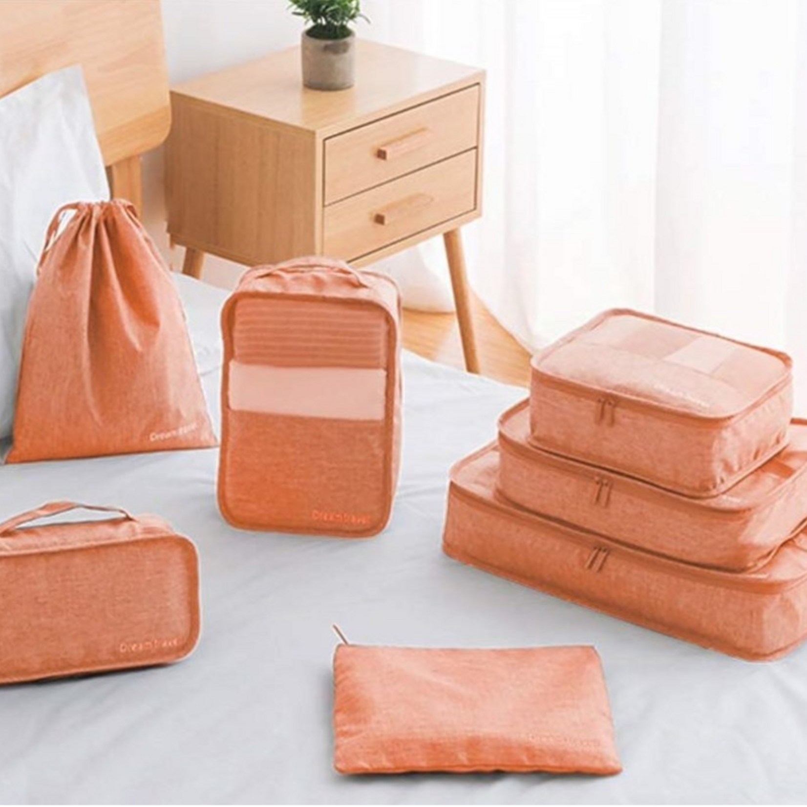 Dream Travel Packing cubes  7 stuks  complete set