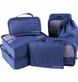 DreamTravel Packing cubes - uitgebreide set van 7 stuks