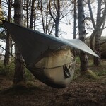 Highlander Crusader - trekking hangmat met tarp en mosquitonet - olive groen