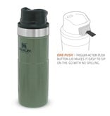 Stanley The Trigger Action Travel Mug thermosfles - Hammertone Green