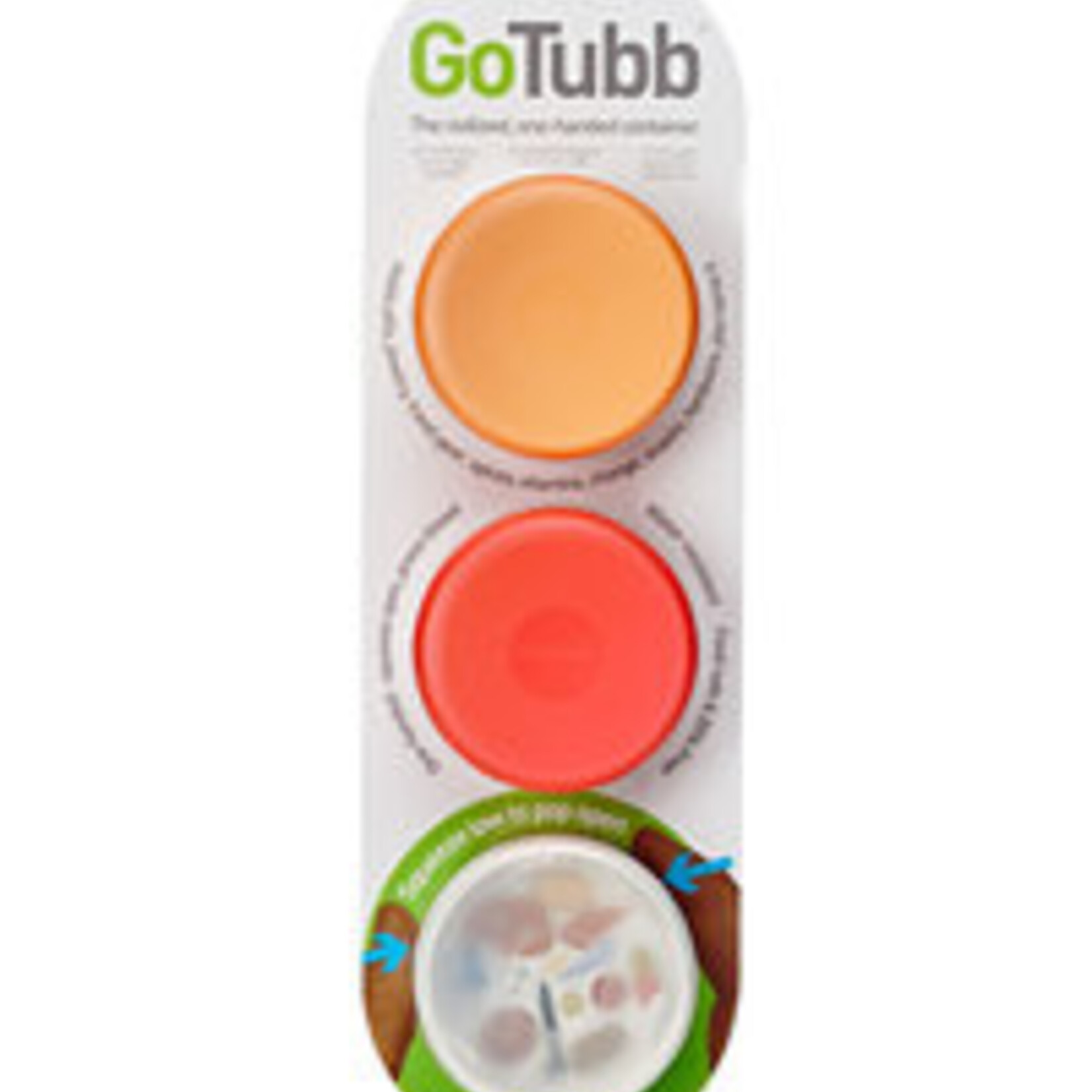 Human Gear GoTubb Medium reispotjes voorraadpotjes  3-Pack