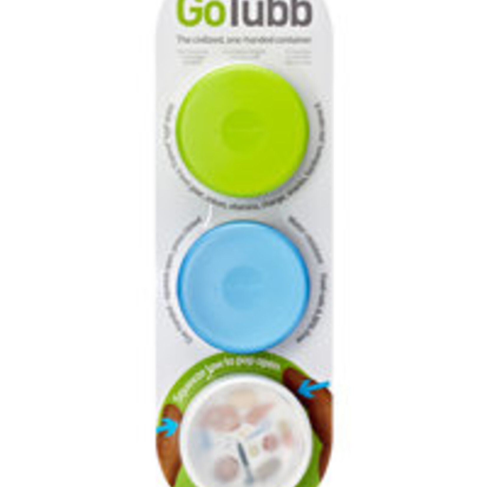 Human Gear GoTubb Medium reispotjes voorraadpotjes  3-Pack