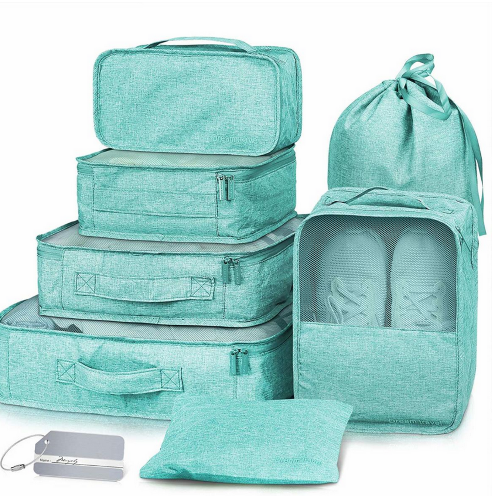 Dream Travel Packing cubes  7 stuks  complete set