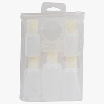 Reisflesjes en potjes - vloeistoffen organiser set