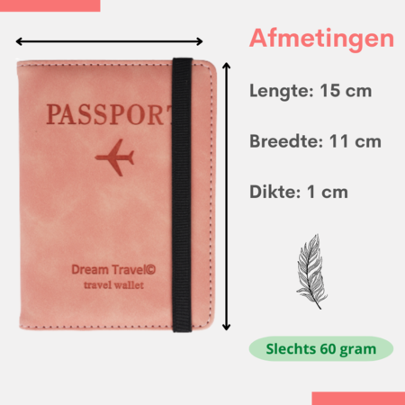 Dream Travel Cover paspoorthoesje