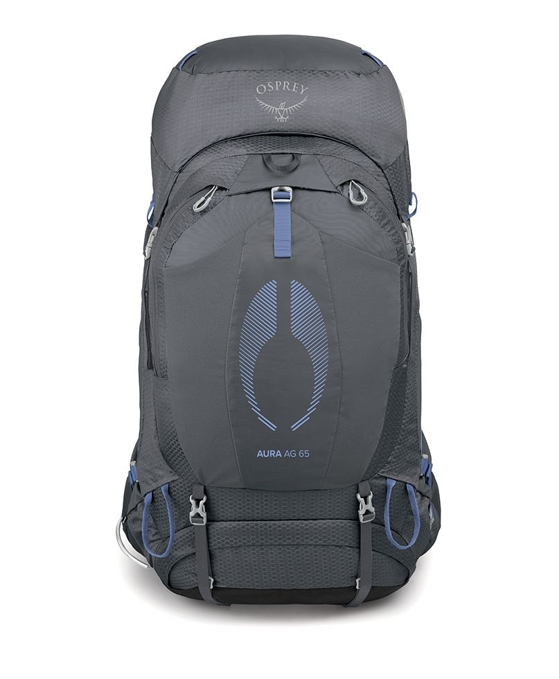 Viool maniac koepel Osprey Aura AG 65l backpack dames - Tungsten Grey | Backpackspullen.nl