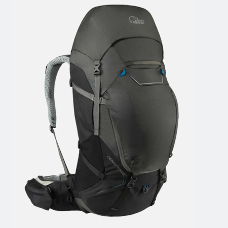 Lowe Alpine Lowe Alpine Cerro Torre 100:120l backpack heren - Black / Greyhound