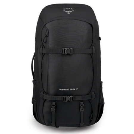 Osprey Farpoint Trek 55l travelpack backpack heren - zwart