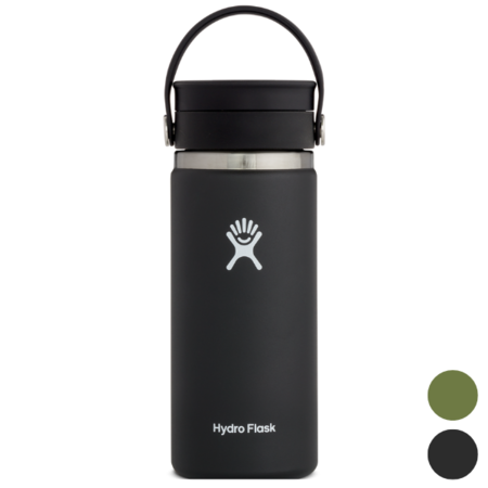 Hydro Flask Coffee 16oz Thermosfles 473ml Wide Mouth met Flex Sip dop