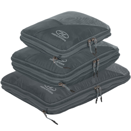 Highlander Highlander  Compakta Packing Cubes set compressie - grijs 