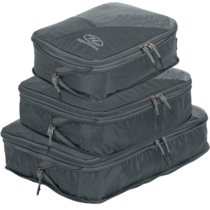 Compakta Packing Cubes set compressie - grijs 