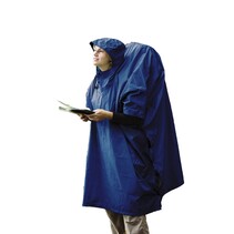 Poncho tarp - blauw 