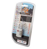 Travelsafe TSA cijfercode hangslot - zilver