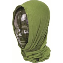 Headover nekwarmer  balaclava sjaal - olive