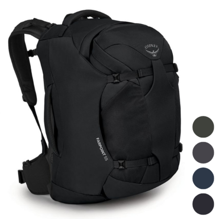 Osprey Farpoint 55l backpack heren + daypack - meerdere kleuren