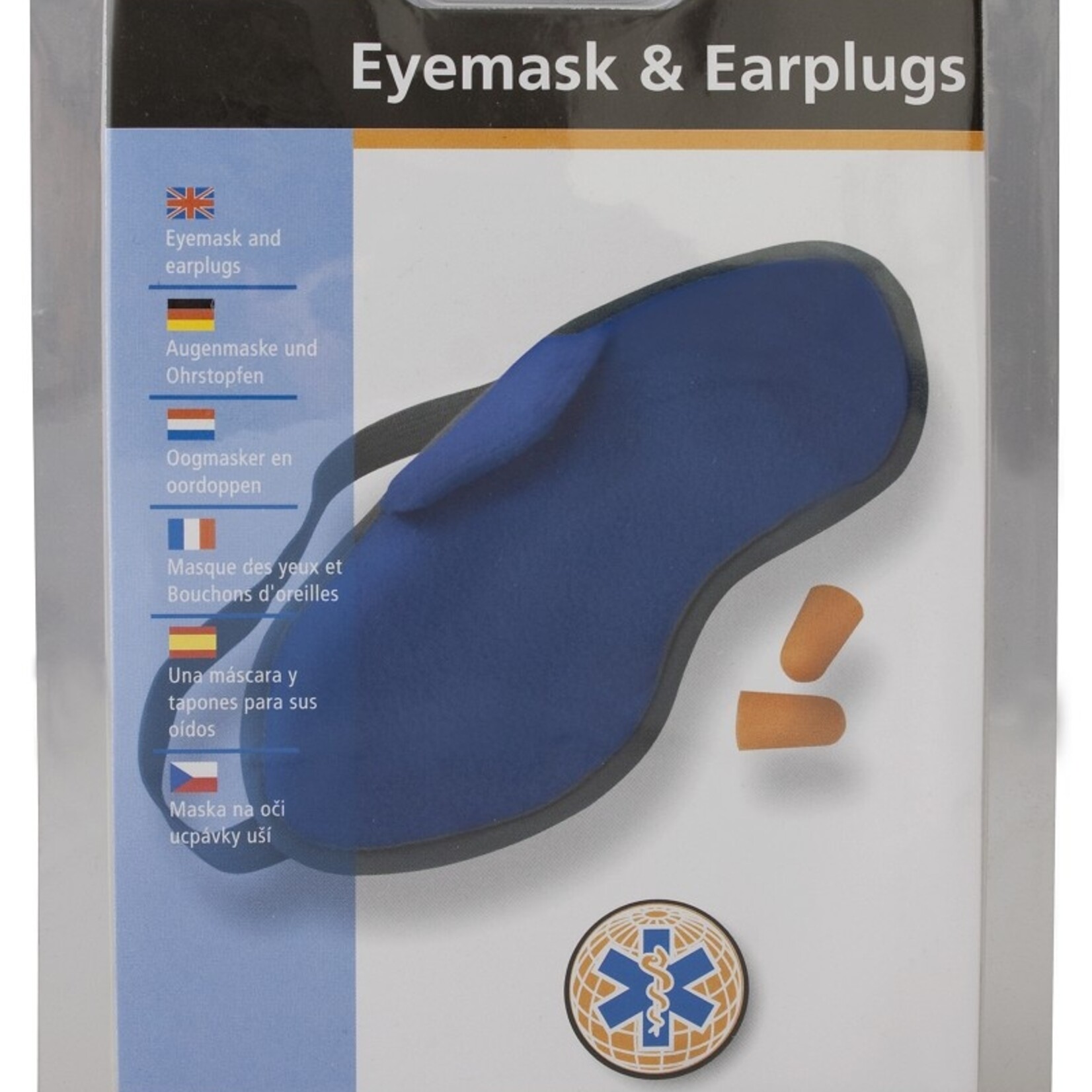 Travelsafe Zacht oogmasker met oordopjes