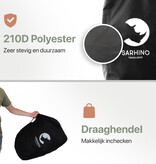 Sarhino Shield 50-100l flightbag en regenhoes - zwart
