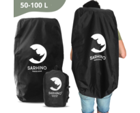 Shield 50-100l flightbag en regenhoes - zwart