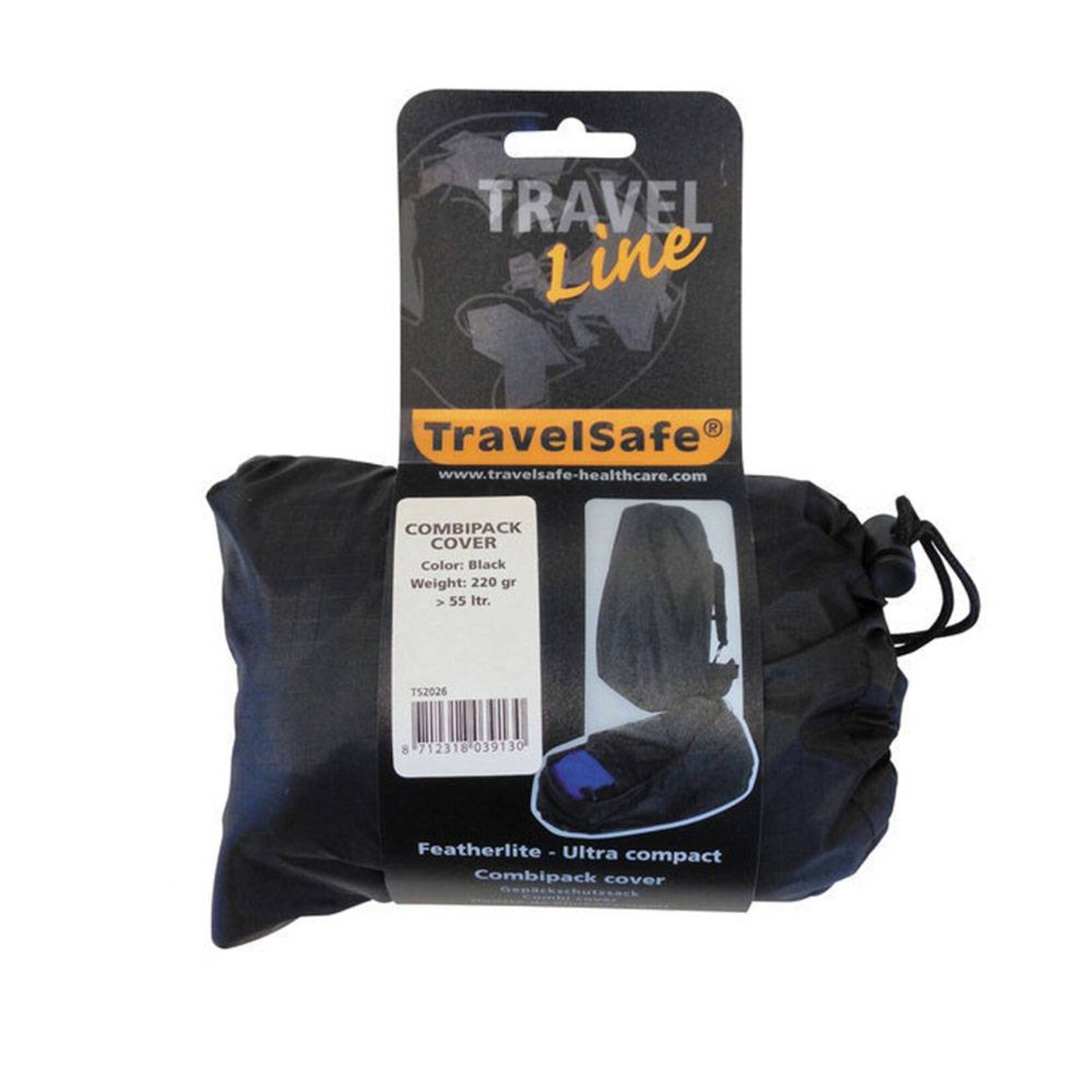 Travelsafe Travelsafe Combi cover M - tot 55l - backpack flightbag & regenhoes