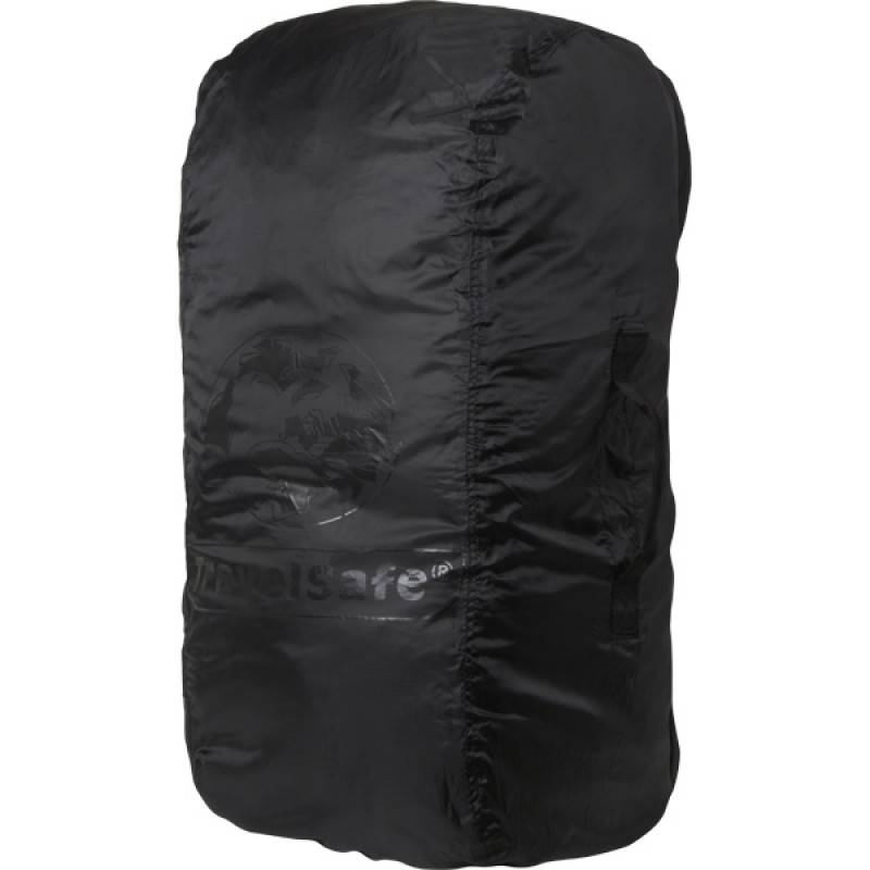 partij twee Plakken TravelSafe combipack - flightbag - tot 55 l - zwart | Backpackspullen.nl