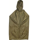 Highlander Poncho met capuchon - Olive