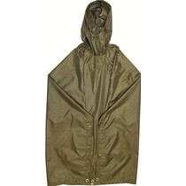 Poncho met capuchon - Olive