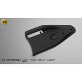 Low Ride Belt Loop - Black