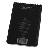 Pocket Top Spiral Notebook 10 X15cm - Black