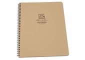 Maxi Side Spiral Notebook 22 X 28cm - Tan