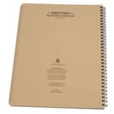 Maxi Side Spiral Notebook 22 X 28cm - Tan