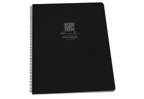Maxi Side Spiral Notebook 22 X 28cm - Black
