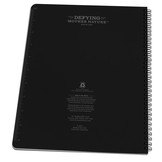 Maxi Side Spiral Notebook 22 X 28cm - Black