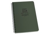 Side Spiral Notebook 12 X 18cm - Olive Drab
