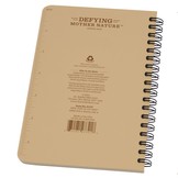 Side Spiral Notebook 12 X 18cm - Tan