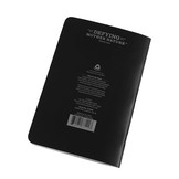 Field Flex Cover Notebook (3 pieces) 11,75cm x 17,5cm - Black