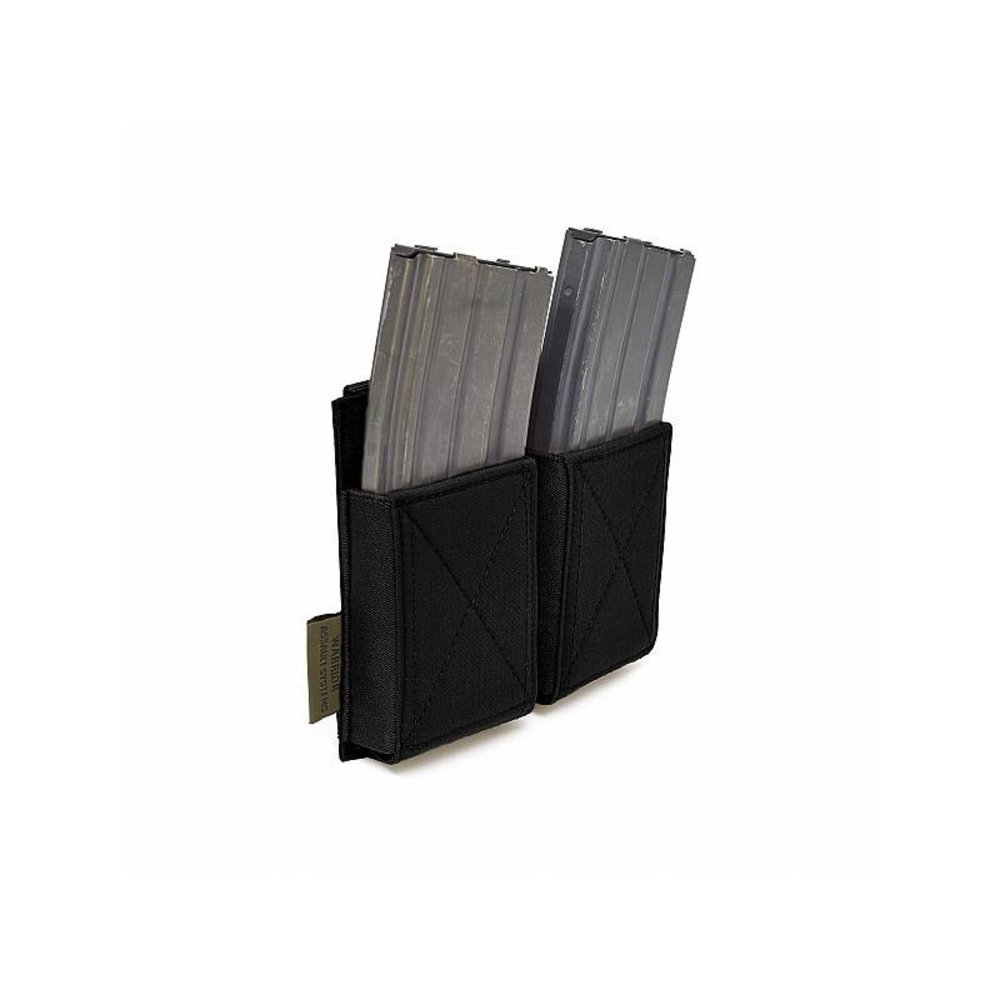 Warrior Assault Systems製Elastic MagPouch Warrior Double Elastic Mag Pouch - Black - NLTactical