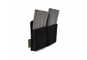Double Elastic Mag Pouch - Black