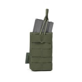 Single Open 5.56 Mag Bungee Retention- Olive Drab