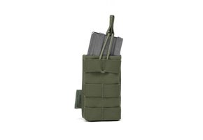 Single Open 5.56 Mag Bungee Retention- Olive Drab