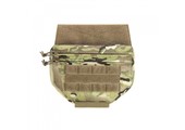 Drop Down Velcro Utility Pouch - MultiCam