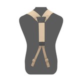 Slimline Harness - Coyote Tan